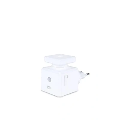 Immagine di ipuro Electric Scent Plug con sensore di movimento e luce ambientale, diffusore profumo per ambienti ricaricabile, deodorante 3 livelli fragranza, distributore automatico