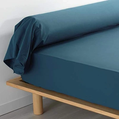 Immagine di douceur d&#039;Intérieur Federa per cuscino, cotone, blu, 85 x 185 cm