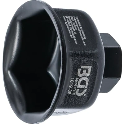 Immagine di Bgs Technic Filtro Olio cap, 36 Mm X 6 Kant