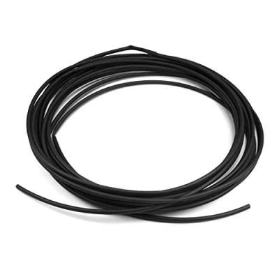 Immagine di Othmro PE termorestringente tubo 4,5 mm diametro 10 m lunghezza 2:1 isolamento elettrico cavo guaina involucro nero 1 pz
