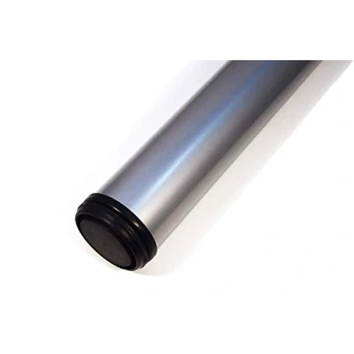Immagine di 4 piedini da tavolo, altezza 710 740 mm, regolabile in altezza, diametro 60 colore argento