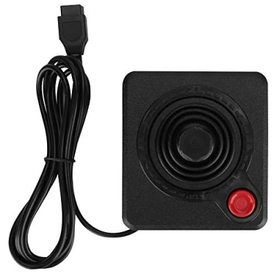 Immagine di Cuifati Joystick Controller per 2600, Design ergonomico Game Control, Materiali ecologici di Alta qualità Controller, Retro Classic 3D Analog