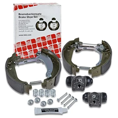 Immagine di FEBI BILSTEIN 37237 Kit freno, Freno a tamburo Assale posteriore con cilindretto accessori, materiale di montaggio RENAULT: Clio 4