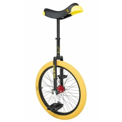 Immagine di Qu Ax Unicycles UNI 015 BLK, Monociclo Freestyle Professionale, 20&quot;, Nero