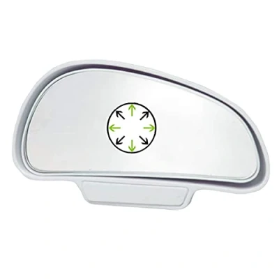 Immagine di L21DS Specchietto retrovisore per auto, regolabile, tutti i tipi di veicoli (bianco, destro)