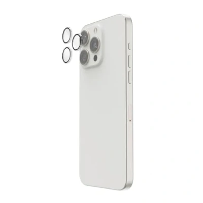 Immagine di Hama Protezione della lente (3 Pezzo/i, Apple iPhone 16 Pro, Pro Max), Pellicola protettiva smartphone, Trasparente