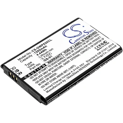 Immagine di TECHTEK Cameron Sino CS GWP820CL batterie 1200mAh / 3.7V 4.44Wh