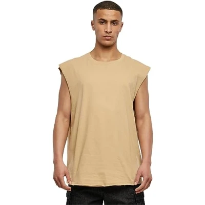 Immagine di Urban Classics OPEN EDGE Sleeveless Top, Uomo, Taglia: Large, Unionbeige