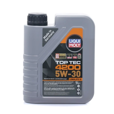 Immagine di Liqui Moly 3707 Olio Motore Top Tec 4200, 5 W 30, Litri
