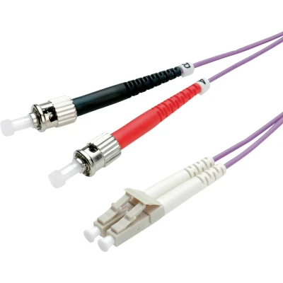 Immagine di Cavo Value 21.99.8773 Fibra ottica [1x Spina LC 1x ST] 50/125 µ Multimode OM4 3.00 m