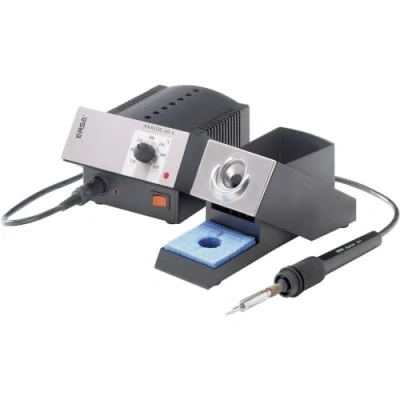 Immagine di Ersa 0ANA60A Stazione di saldatura ANALOG60A 60 W 230 V con saldatore Ergo Tool 24 V, antistatica