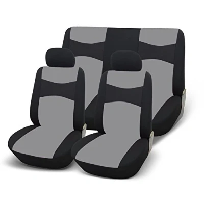 Immagine di GoodYear 77124 GREY Set Completo Fodere per Auto Speed Up 2, Nero/Grigio, Universale