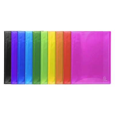 Immagine di Exacompta Confezione da 12 camicie 30 tasche, assortite, 60 viste