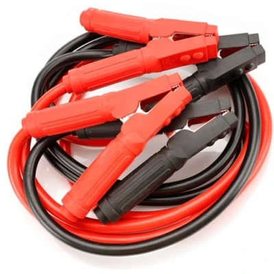 Immagine di A2ZWORLD Cavi di Avviamento Batteria Auto 2000 AMP, Sezione 35 mm², 2 Pezzi Nero e Rosso da 250cm, per Emergenza Moto Fino a 5000cc
