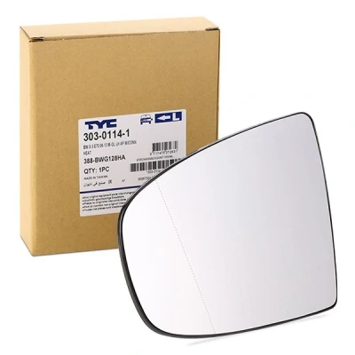 Immagine di TYC 303 0114 1 Vetro Specchio Retrovisore con inserto ad innesto Sx BMW: X5, X6