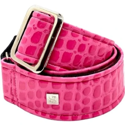 Immagine di GET&#039;M Tracolla per chitarra Aussie Gator Bubble Pink 2