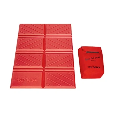 Immagine di Tatonka Cuscino pieghevole per sedile Seat Mat 26 x 34 cm, pieghevole, morbido, con pratica custodia, sedersi caldi allo stadio, durante le escursioni e scale, cm (rosso)