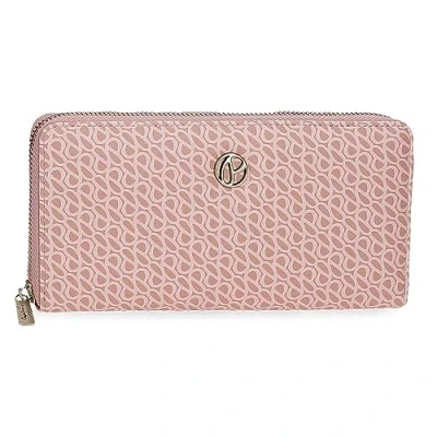 Immagine di Pepe Jeans Megan, Portafogli, Portafogli di Diverse dimensioni, Rosa, Nero e Cammello, Realizzato in Ecopelle., Taglia unica, Portafoglio Megan