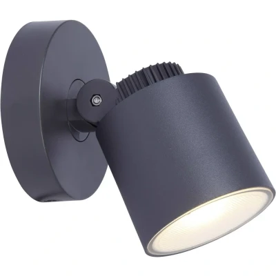 Immagine di Lutec EXPLORER 6609202118 Lampada da parete per esterni a LED (monocolore) 5.00 W Antracite