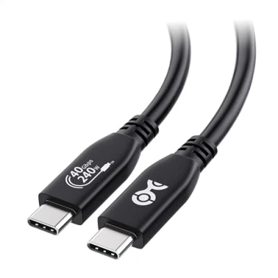 Immagine di Cable Matters [Certificato USB IF] Cavo USB4 40 Gbps, supporto video 8K e ricarica da 240 W 1 m totalmente compatibile con C Thunderbolt 4
