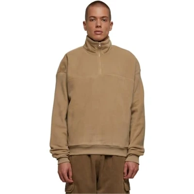 Immagine di Urban Classics Basic Polar Felpa in pile, Uomo, Taglia: Large, Warmsand