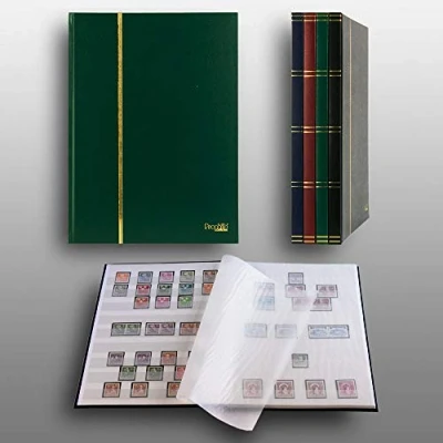 Immagine di A4 classificatori 16 Pagine Bianco, Prophila Leuchtturm, Verde Colori