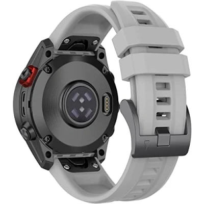 Immagine di BBZ Fenix 7S Cinturino,20 mm Quickfit, in morbido silicone compatibile con Garmin 7S/Fenix 5S Plus/Fenix 6S Pro/Fenix Solar/Fenix Sapphire Solar
