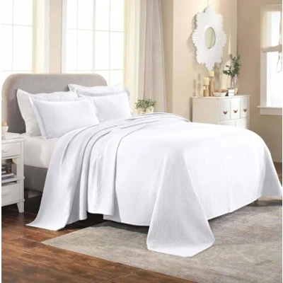 Immagine di Superior Copriletto con federe, in Cotone, Bianco, King Size