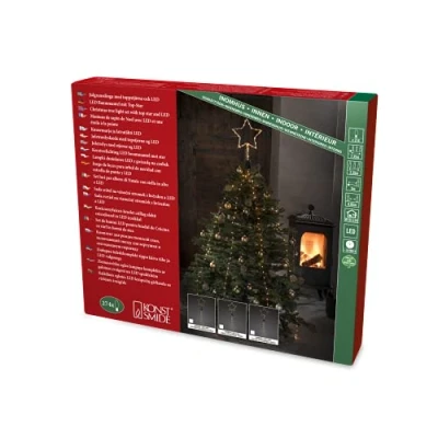 Immagine di Konstsmide 6315 890 Mantello di luci LED per albero interno ERP: G (A G) rete elettrica Numero lampadine 274 (monocolore) Ambra