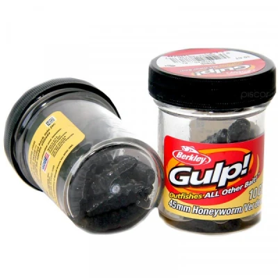 Immagine di Berkley Apat Gulp Honey Worm 18, arancione, 3,3