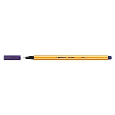 Immagine di Stabilo Pennarelli POint 88/22, a punta fine, colore: Blu notte (Confezione da 3)
