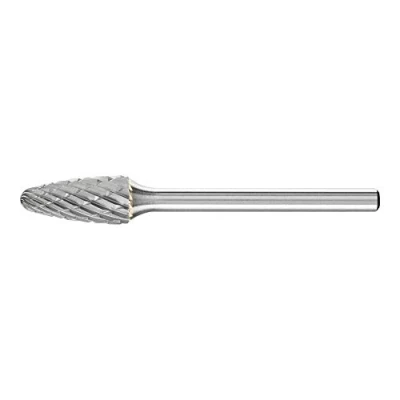 Immagine di PFERD 21230083 Punta fresatrice Metallo temprato Arco a tutto sesto Lunghezza 43 mm Dimensione, Ø 6 operativa 13 Diametro albero 3 1 pezzo