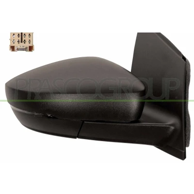 Immagine di Specchio retrovisore esterno Prasco VG0237113 Dx nero manuale regolabile dall&#039;interno VOLKSWAGEN: Polo V Hatchback