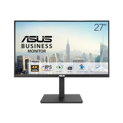 Immagine di Asus Business VA27UQSB Monitor LED ERP F (A G) 68.6 cm (27 pollici) 3840 x 2160 Pixel 16:9 5 ms HDMI ™, Presa cuffie, USB 3.2 (Gen 1x1), DisplayPort IPS