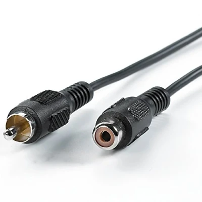 Immagine di Value RCA Audio Cavo [1x Spina 1x Presa RCA] 5.00 m Nero