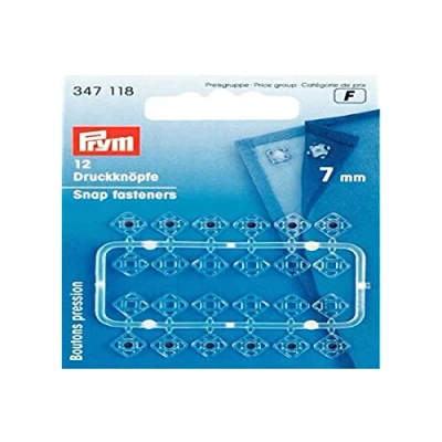 Immagine di Prym Snap Fasteners, Transparent, One