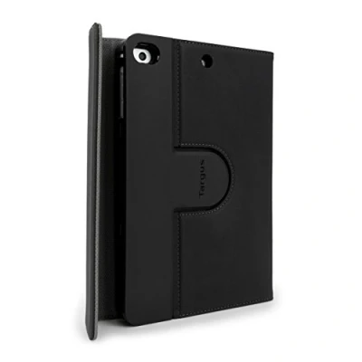Immagine di Targus Versavu Slim THZ594GL Custodia sottile girevole a 360 con funzione leggio, ideale per iPad mini 1, 2, 3 e 4, colore: nero