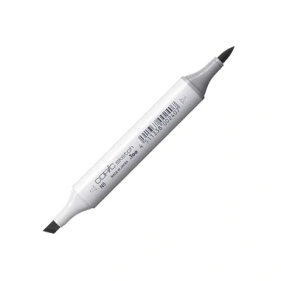 Immagine di COPIC Sketch Neutral Gray No.5 N5 Pennarello Professionale a Doppia Punta Marker Ricaricabile, Ultra Sfumabile e con Punte Sostituibili Per Illustrazioni, Fumetti Disegni Tecnici