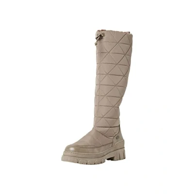 Immagine di MARCO TOZZI Donna 2 26660 39, Stivali ad Altezza Ginocchio, Tortora Comb, 39 EU