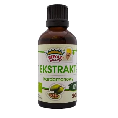 Immagine di Estratto di cardamomo biologico 2 fl ml., 50 ml, nessun colorante artificiale, conservanti o aromi.