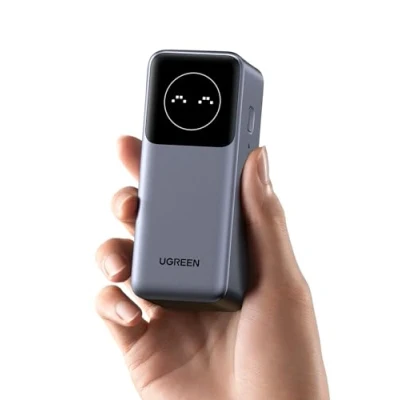 Immagine di UGREEN Nexode Power Bank 12000mAh 100W, Caricatore Portatile Ricarica Rapida PD 3.0, Batteria Esterna con Display, Compatibile MacBook Pro/Air, iPhone 16/15 Plus Pro Max, Galaxy S24 S23 Ultra