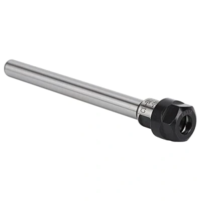 Immagine di portautensili a pinza con codolo cilindrico Asta di prolunga mandrino Portautensile per tornio CNC Macchina incisione Foratura(C10)