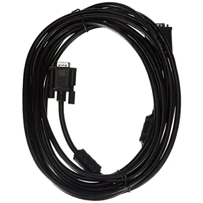 Immagine di lanberg CA VGAC 10CC 0050 B Cavo Vga (15 Poli), con Nucleo in ferrite, 5 m, Colore: Nero