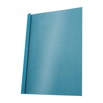 Immagine di Pavo Copertine per rilegatura a caldo, formato A4, larghezza dorso 6 mm 41 60 fogli, 25 pz, colore: Blu