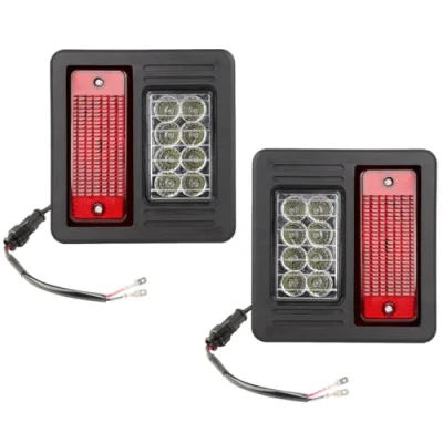 Immagine di Hooma Fanali Posteriori 40W 12V Sostituzione Per 6670284 6674401 Comattibile Con Bobcat 753 553 751 763 773 S130 S150 S160 (Con Connettore)