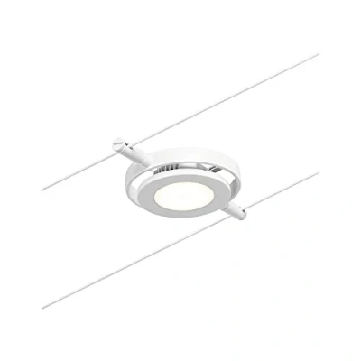 Immagine di PAULMANN Lampada per sistema su cavo 4.5 W LED (monocolore) Bianco opaco, Cromo