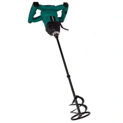 Immagine di VONROC Miscelatore cemento e malta 1200W. Include frusta da 120x600mm. Velocità variabile, Soft Start. Cavo in gomma 3 metri