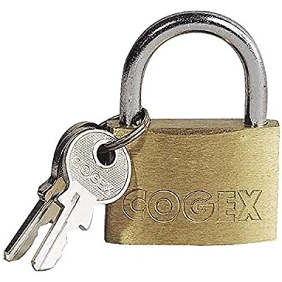 Immagine di Cogex 80507 Lucchetto in ottone, oro, 80307