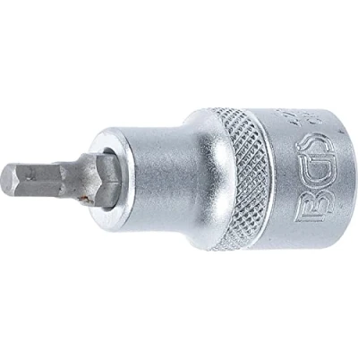 Immagine di BGS Bit inserto 12,5 (1/2), esagonale, 53 mm di lunghezza, 5 mm, 4251