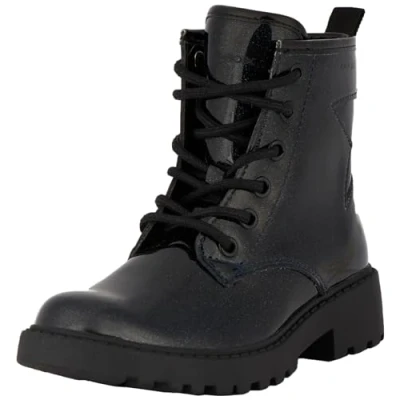 Immagine di Geox JR Casey Stivaletti stringati per bambini, Taglia: 34, Dark navy Sintetico